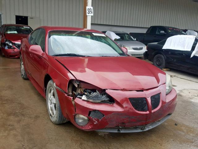 2G2WP522441219284 - 2004 PONTIAC GRAND PRIX BURGUNDY photo 1