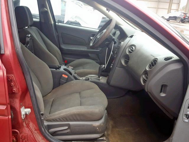 2G2WP522441219284 - 2004 PONTIAC GRAND PRIX BURGUNDY photo 5