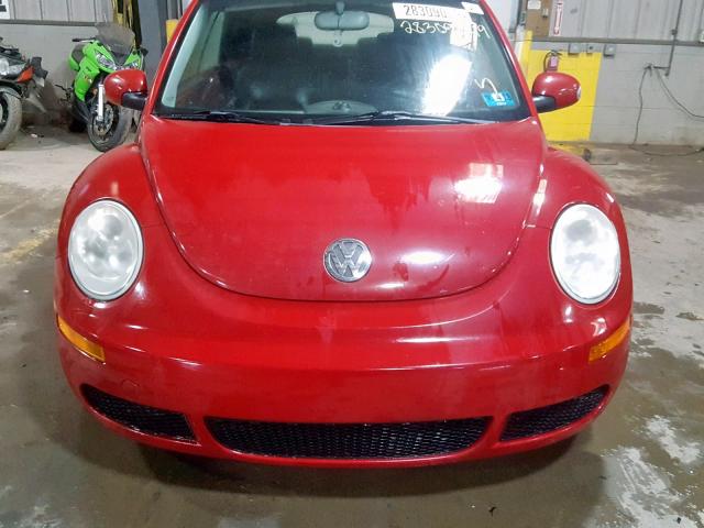 3VWPF31Y56M332893 - 2006 VOLKSWAGEN NEW BEETLE Rot Foto 9