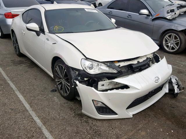 JF1ZNAA12G8702330 - 2016 TOYOTA SCION FR-S WHITE photo 1