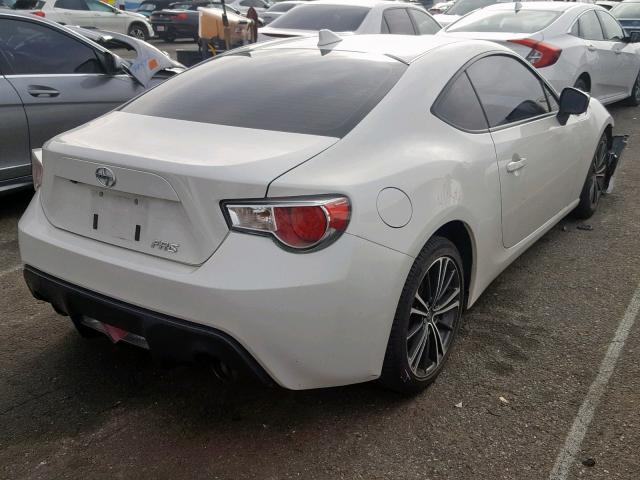 JF1ZNAA12G8702330 - 2016 TOYOTA SCION FR-S WHITE photo 4