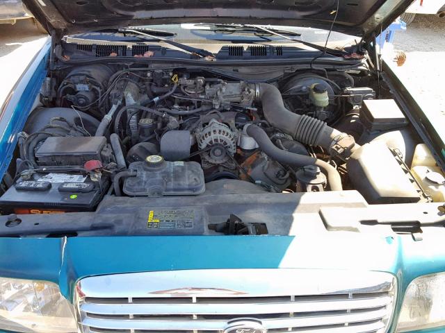 2FAHP71W93X190919 - 2003 FORD CROWN VICT GREEN photo 7