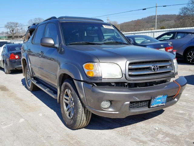 5TDBT48A14S223364 - 2004 TOYOTA SEQUOIA LI GRAY photo 1