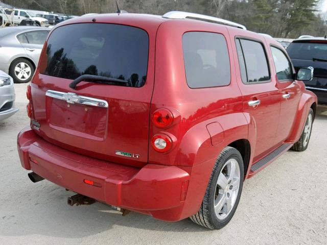 3GNBACDV3AS644011 - 2010 CHEVROLET HHR LT RED photo 4