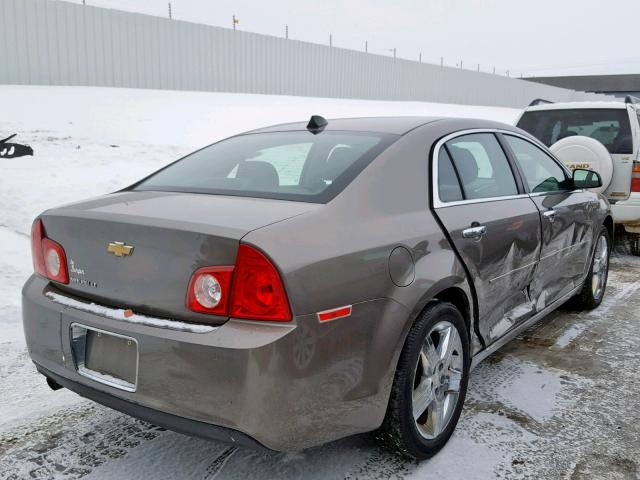 1G1ZC5E07CF213512 - 2012 CHEVROLET MALIBU 1LT 棕色 照片 4