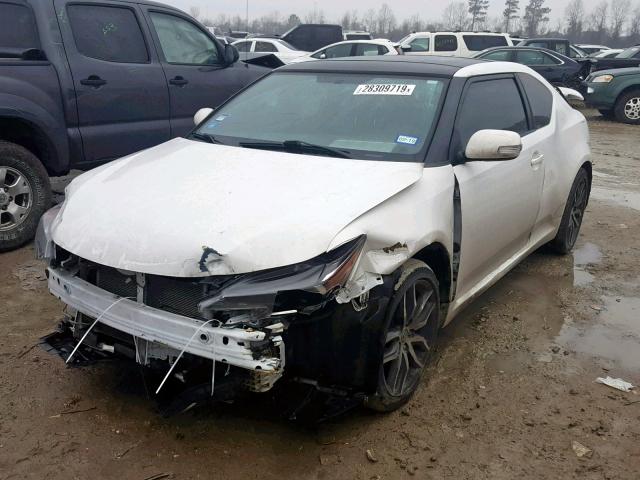 JTKJF5C76E3074398 - 2014 TOYOTA SCION TC თეთრი ფოტო 2