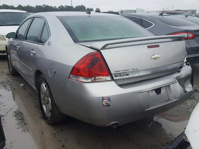 2G1WU581269109592 - 2006 CHEVROLET IMPALA LTZ SILVER photo 3