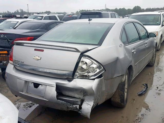 2G1WU581269109592 - 2006 CHEVROLET IMPALA LTZ SILVER photo 4