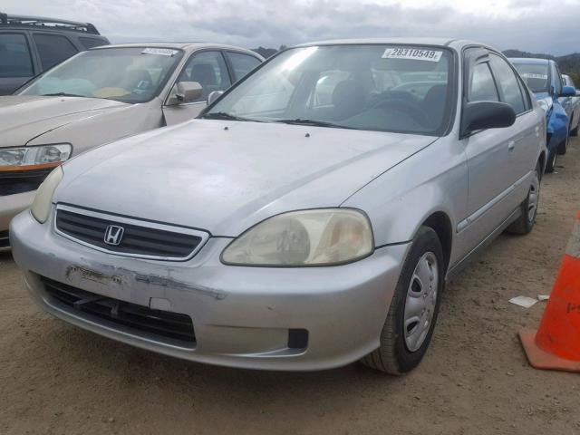 2HGEJ6618YH505511 - 2000 HONDA CIVIC BASE Gümüş foto 2