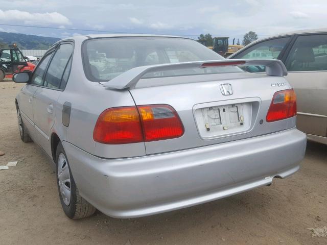 2HGEJ6618YH505511 - 2000 HONDA CIVIC BASE Gümüş foto 3