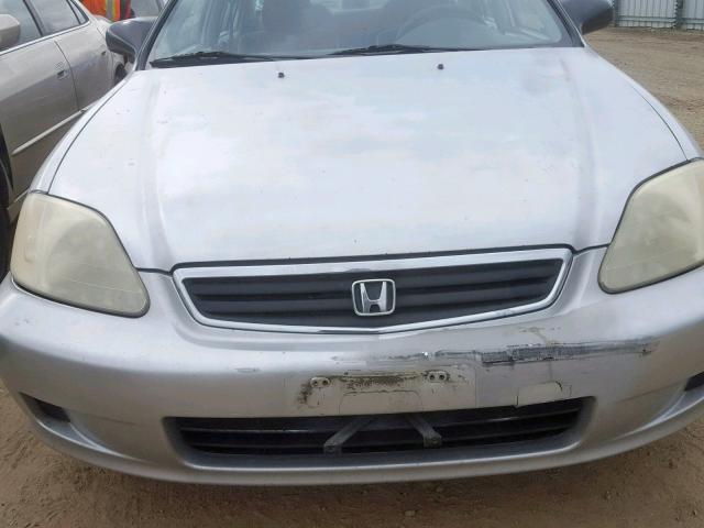 2HGEJ6618YH505511 - 2000 HONDA CIVIC BASE Gümüş foto 9
