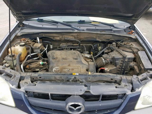 4F2CZ061X4KM30096 - 2004 MAZDA TRIBUTE ES 蓝色 照片 7