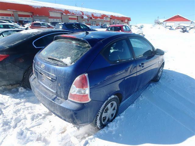 KMHCN35C97U053409 - 2007 HYUNDAI ACCENT BAS BLUE photo 4