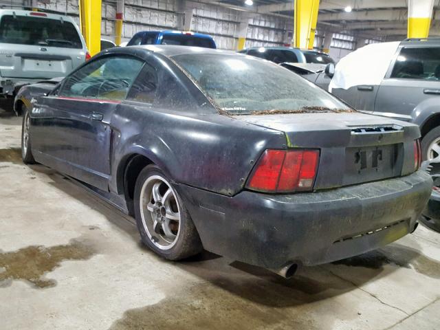 1FAFP42X43F335034 - 2003 FORD MUSTANG GT BLACK photo 3