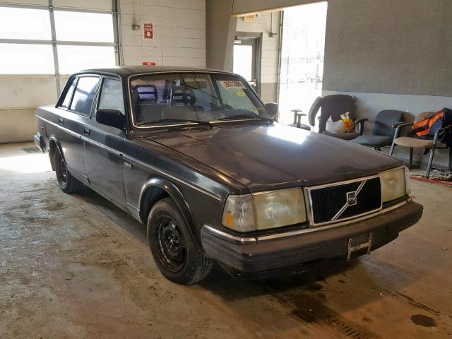 YV1AX8845K1352696 - 1989 VOLVO 244 DL BLACK photo 1