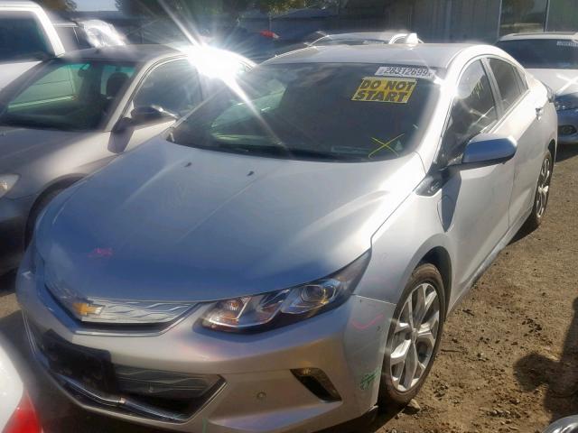 1G1RD6S50HU106193 - 2017 CHEVROLET VOLT PREMI SILVER photo 2