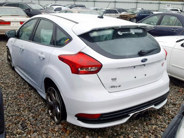 1FADP3L97HL345468 - 2017 FORD FOCUS ST WHITE photo 3