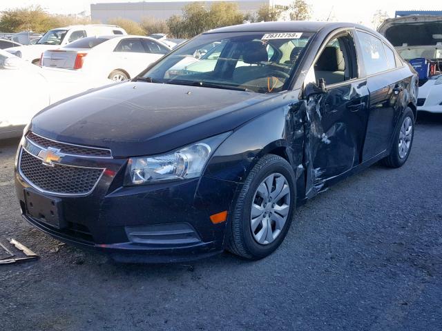 1G1PA5SH7E7189619 - 2014 CHEVROLET CRUZE LS BLACK photo 2