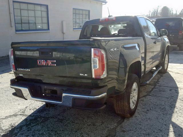 1GTH6CE32G1163212 - 2016 GMC CANYON SLE GREEN photo 4