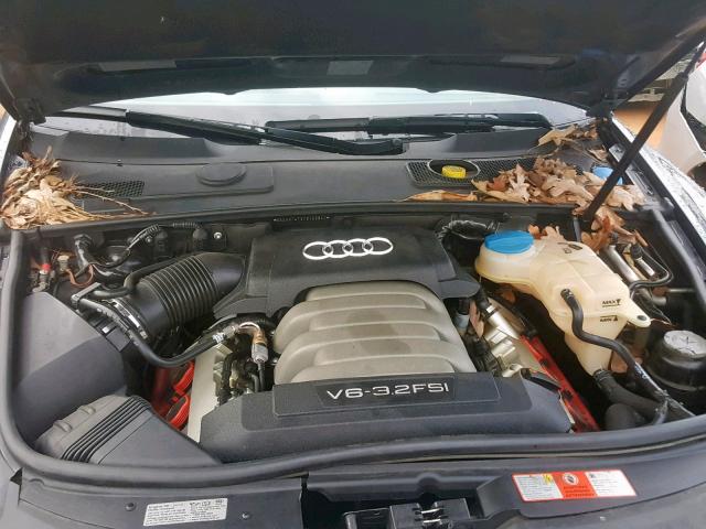 WAUAH74F27N169841 - 2007 AUDI A6 3.2 BLUE photo 7