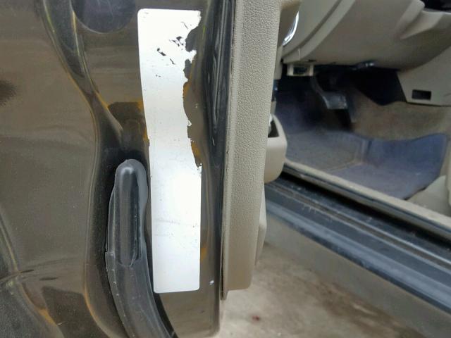 1J8HH48K06C258821 - 2006 JEEP COMMANDER BLACK photo 10