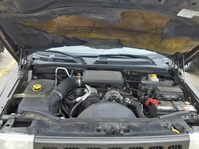 1J8HH48K06C258821 - 2006 JEEP COMMANDER BLACK photo 7