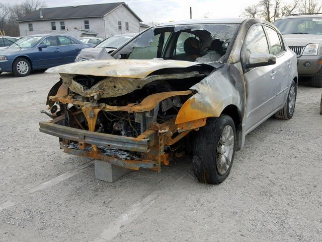 3N1AB6AP7CL652234 - 2012 NISSAN SENTRA 2.0 SILVER photo 2