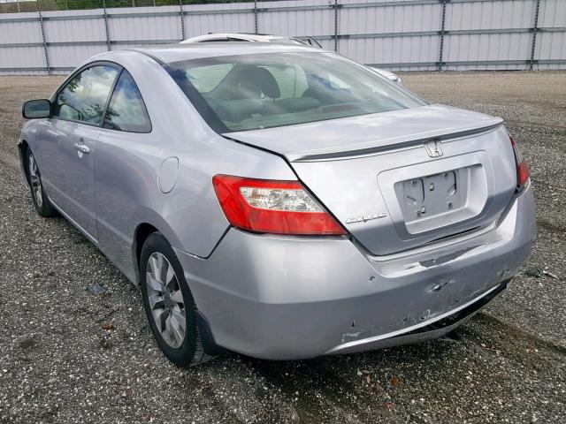 2HGFG129X9H534348 - 2009 HONDA CIVIC EXL SILVER photo 3