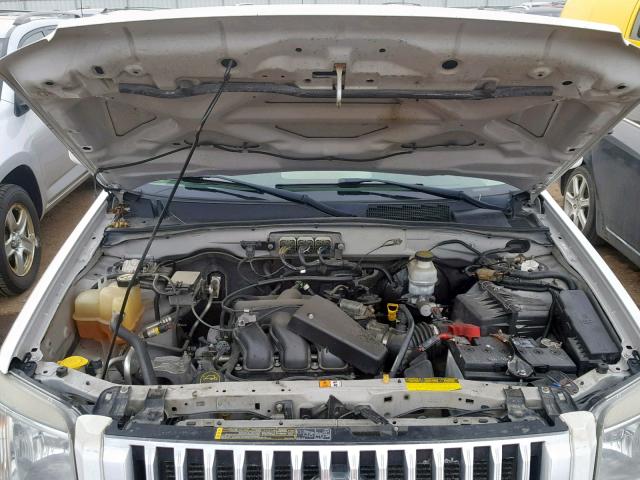 4M2CU97188KJ08347 - 2008 MERCURY MARINER PR WHITE photo 7