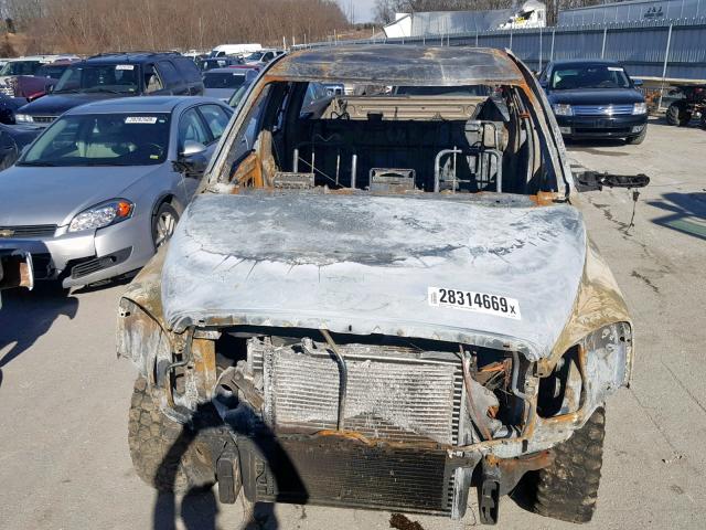 1D7KS28C26J175341 - 2006 DODGE RAM 2500 S დამწვარი ფოტო 9