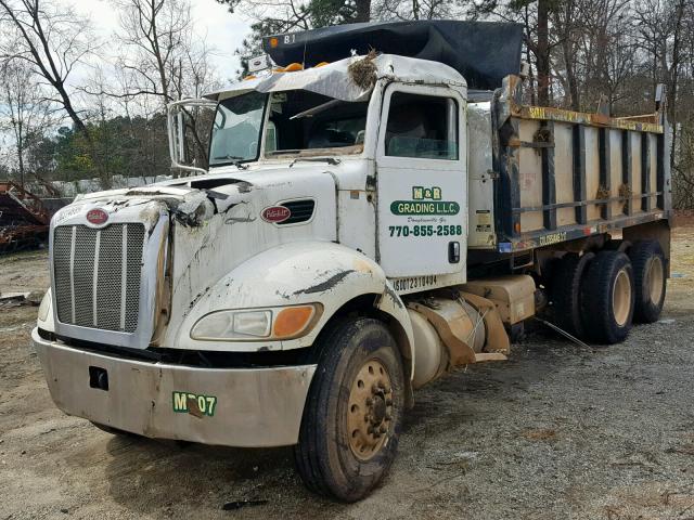 2NPRLZ9X77M734353 - 2007 PETERBILT 340 WHITE photo 2