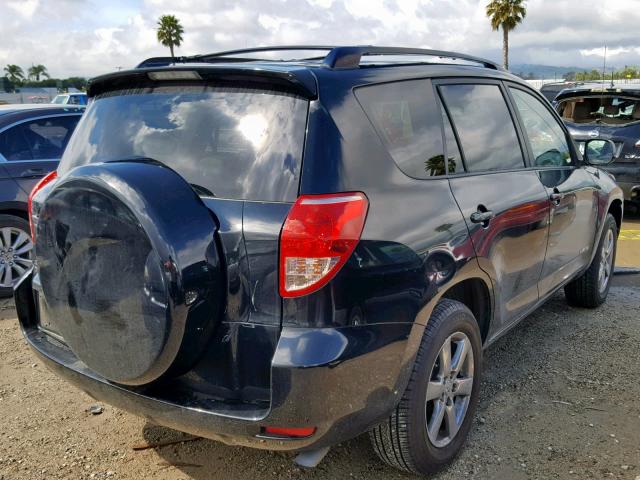 JTMZD31V376035162 - 2007 TOYOTA RAV4 LIMIT BLACK photo 4