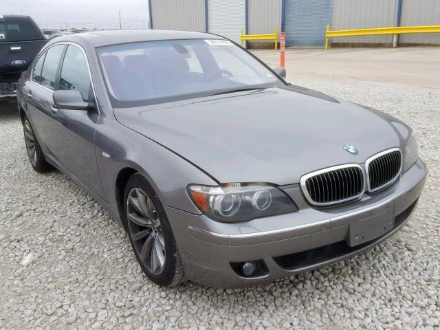 WBAHL83527DT09789 - 2007 BMW 750 I GRAY photo 1