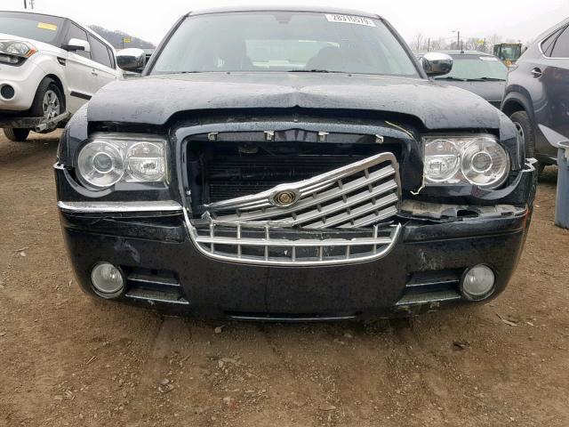 2C3KA63H36H534290 - 2006 CHRYSLER 300C BLACK photo 9