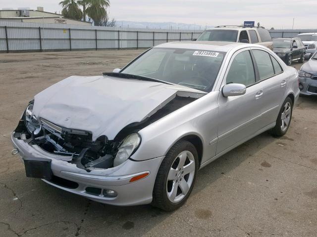 WDBUF56J66A813437 - 2006 MERCEDES-BENZ E 350 SILVER photo 2