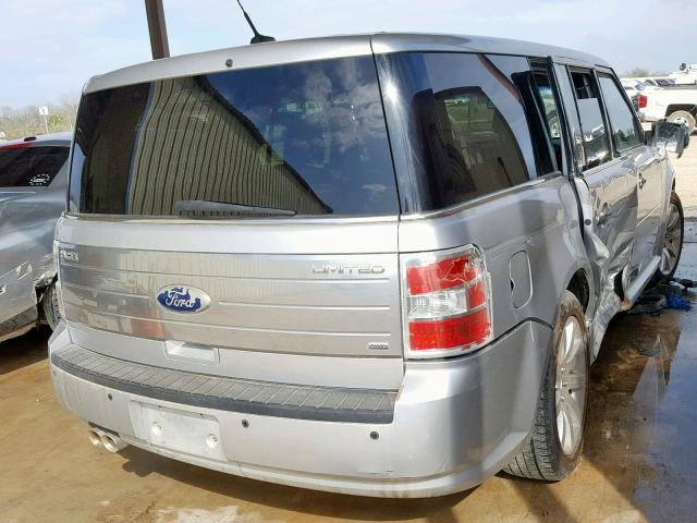 2FMHK6DC3CBD07648 - 2012 FORD FLEX LIMIT SILVER photo 4