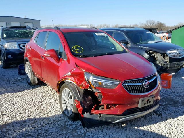 KL4CJASB0JB556307 - 2018 BUICK ENCORE PRE RED photo 1