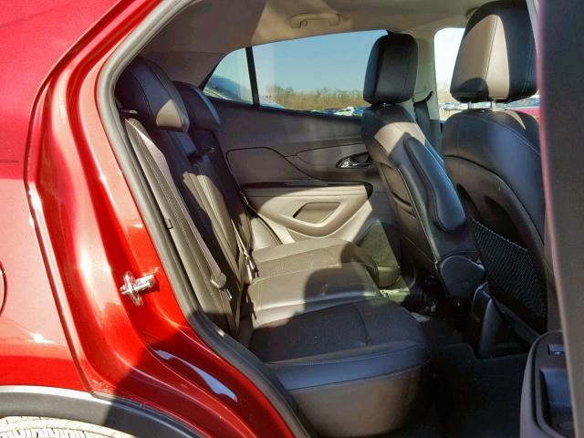 KL4CJASB0JB556307 - 2018 BUICK ENCORE PRE RED photo 6