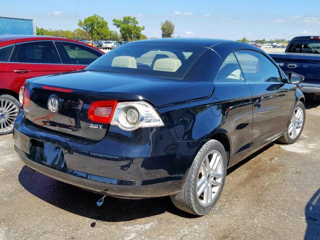 WVWFA71FX9V016127 - 2009 VOLKSWAGEN EOS LUX 黑色 照片 4