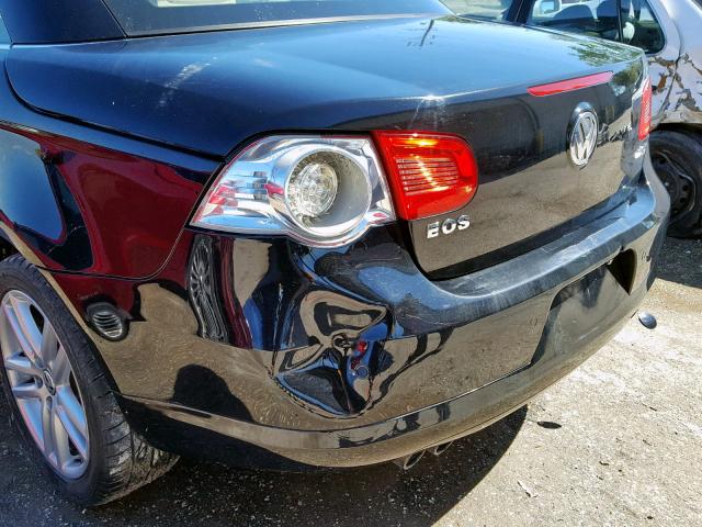 WVWFA71FX9V016127 - 2009 VOLKSWAGEN EOS LUX 黑色 照片 9
