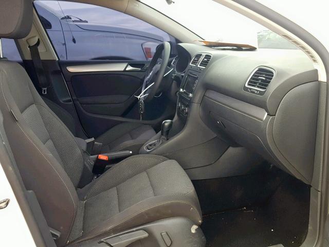 WVWDB7AJ1CW149191 - 2012 VOLKSWAGEN GOLF 白色 照片 5