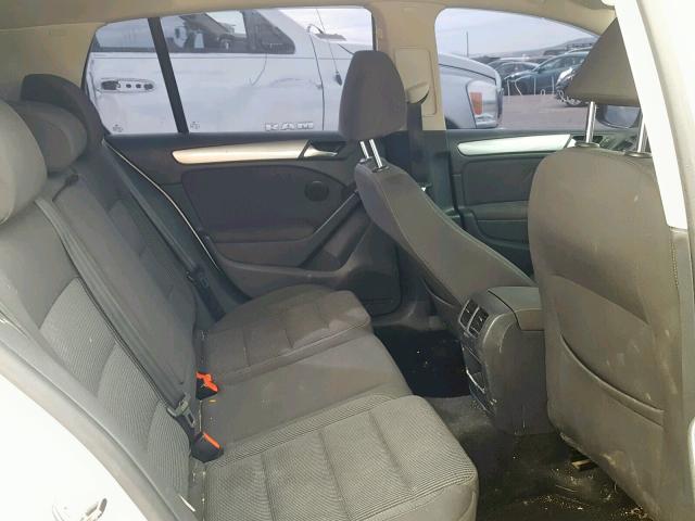 WVWDB7AJ1CW149191 - 2012 VOLKSWAGEN GOLF 白色 照片 6