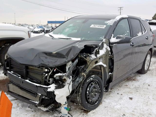 2GNAXJEV6J6326217 - 2018 CHEVROLET EQUINOX LT Gri fotoğraf 2