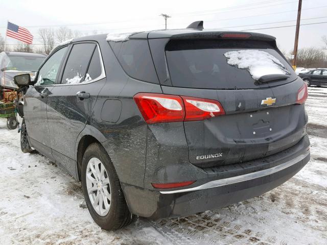 2GNAXJEV6J6326217 - 2018 CHEVROLET EQUINOX LT Gri fotoğraf 3