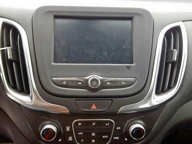 2GNAXJEV6J6326217 - 2018 CHEVROLET EQUINOX LT Gri fotoğraf 9