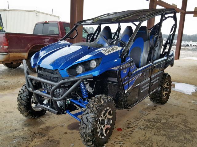 JKBRTCG14JB510782 - 2018 KAWASAKI KRT800 C BLUE photo 2