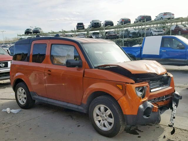 5J6YH18737L005599 - 2007 HONDA ELEMENT EX ORANGE photo 1