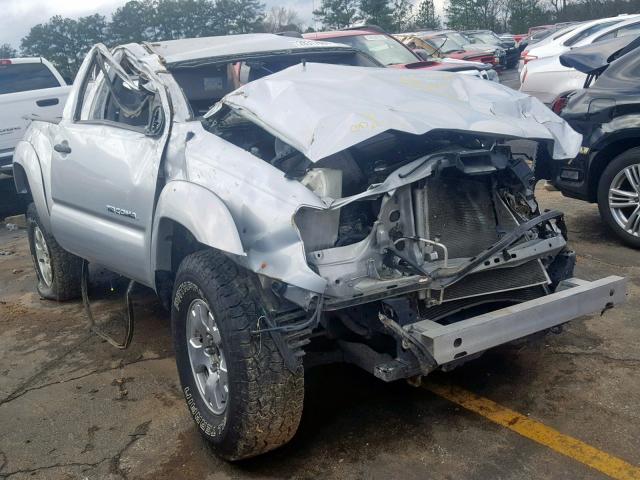 5TENX62N87Z440796 - 2007 TOYOTA TACOMA PRE SILVER photo 1