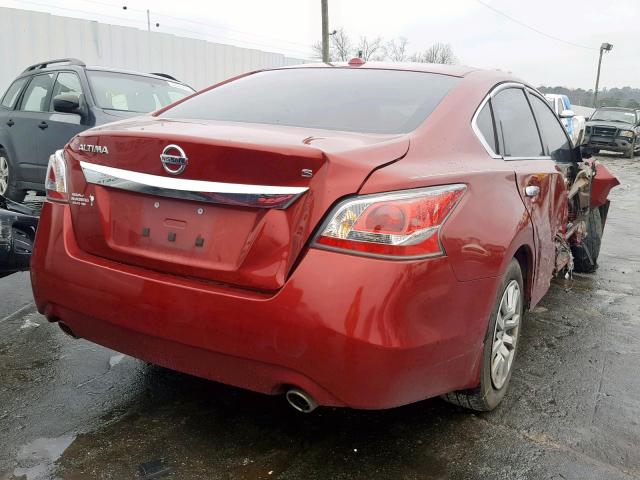 1N4AL3AP5FC126831 - 2015 NISSAN ALTIMA 2.5 RED photo 4