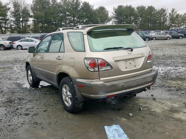 JTJHF10U710187956 - 2001 LEXUS RX 300 GOLD photo 3